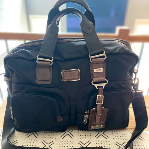 Tumi Alpha Bravo Briefcase Men